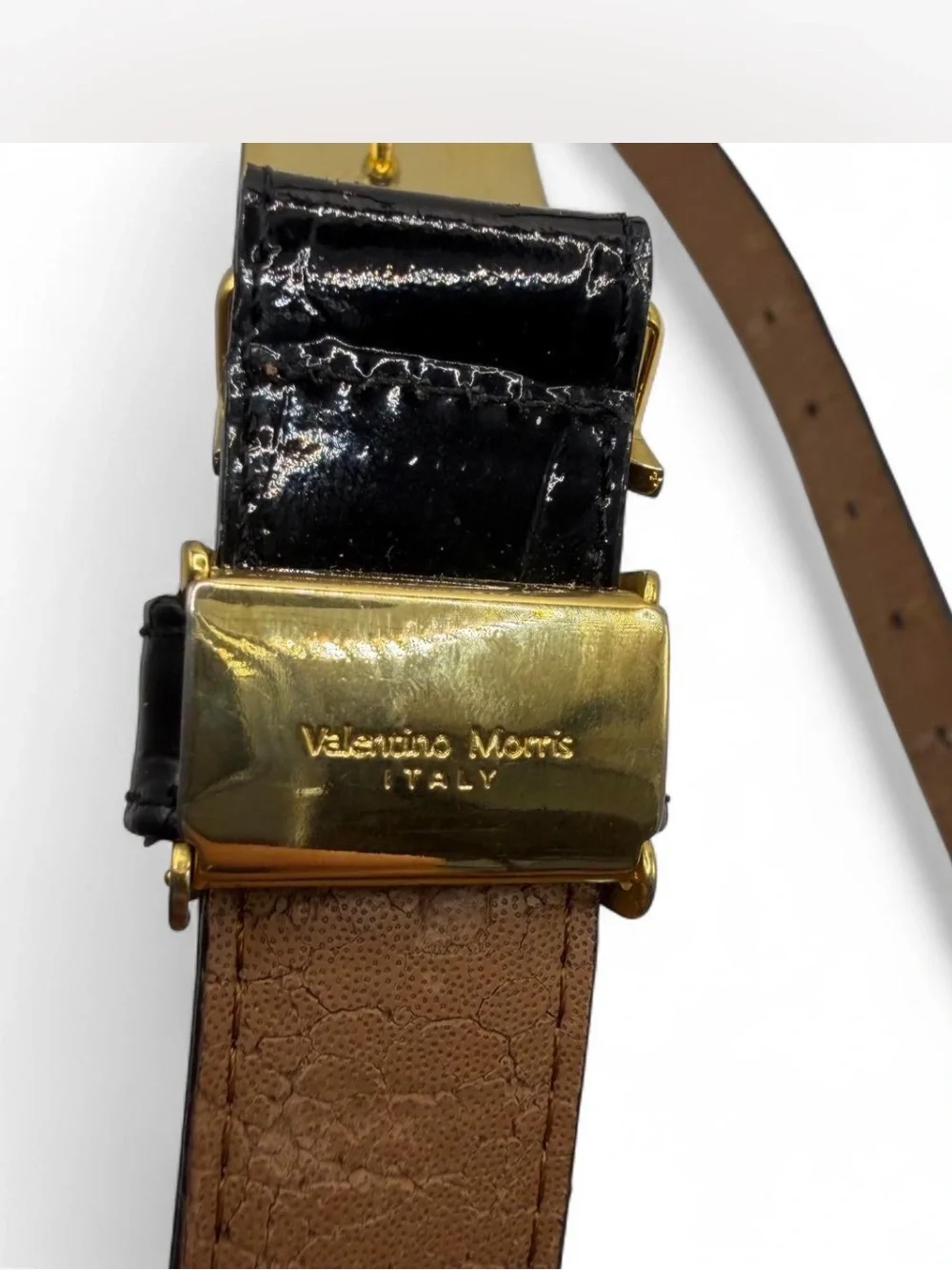 Valentino Morris Cowhide Belt